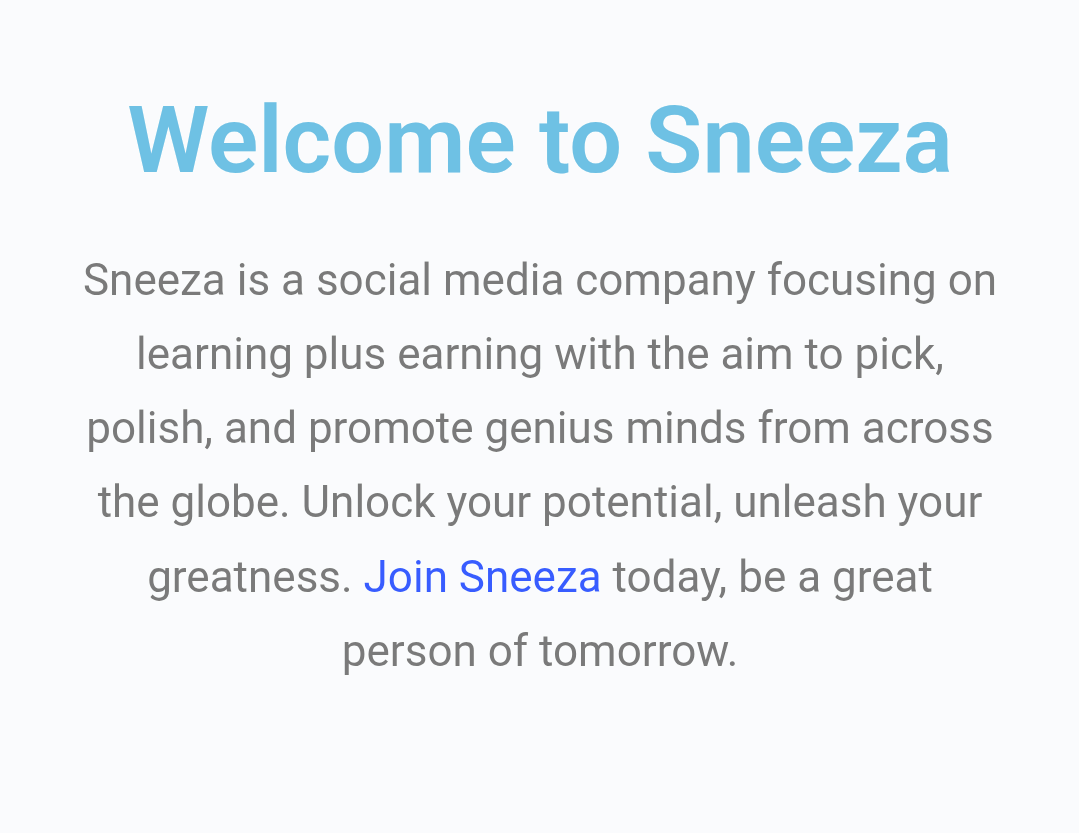 Sneeza: Where IQ Meets EQ