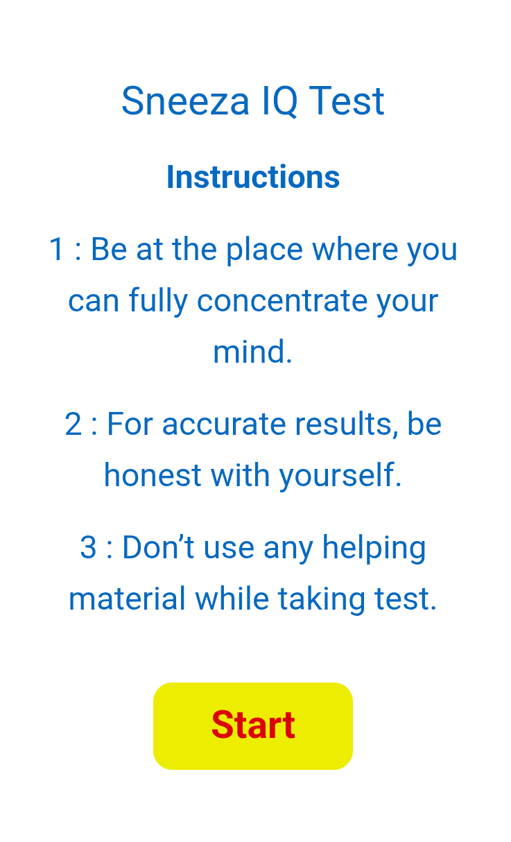 Sneeza: Where IQ Meets EQ
